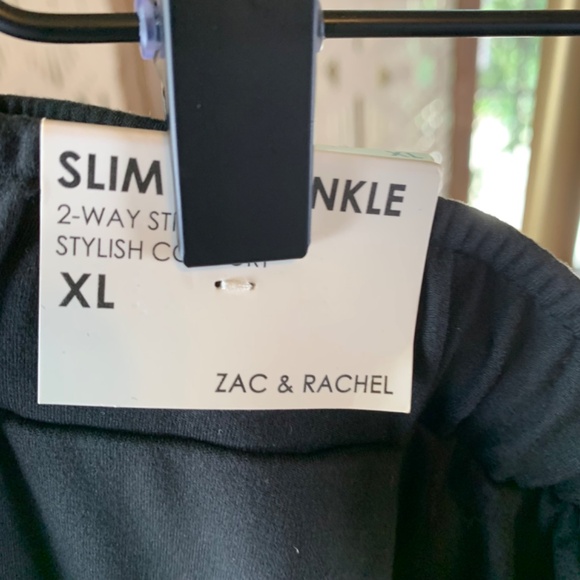 Zac & Rachel Relaxed Fit Women XL‎ Versatile Wear Stretch Pants NWT - Picture 3 of 10